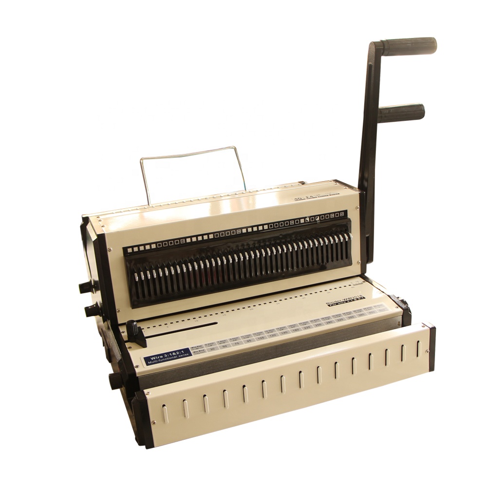 Binding Machine Comb - Macchina Rilegatrice Manuale Multifunzionale da Tavolo